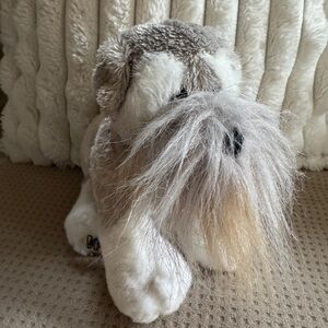 GANZ Webkinz Schnauzer Dog Plush Toy